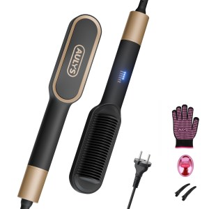 Brosse Céramique Lissante Chauffant, Températures Réglables